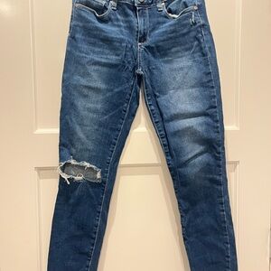Pagie Distressed Blue Jeans